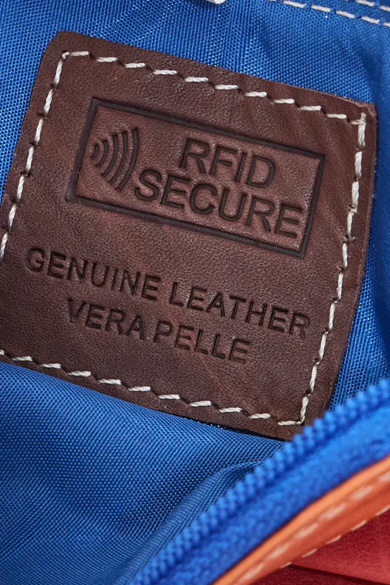 Portachiavi multicolore con zip e anello Naj-oleari 3025 [MULTI] miniatura 5