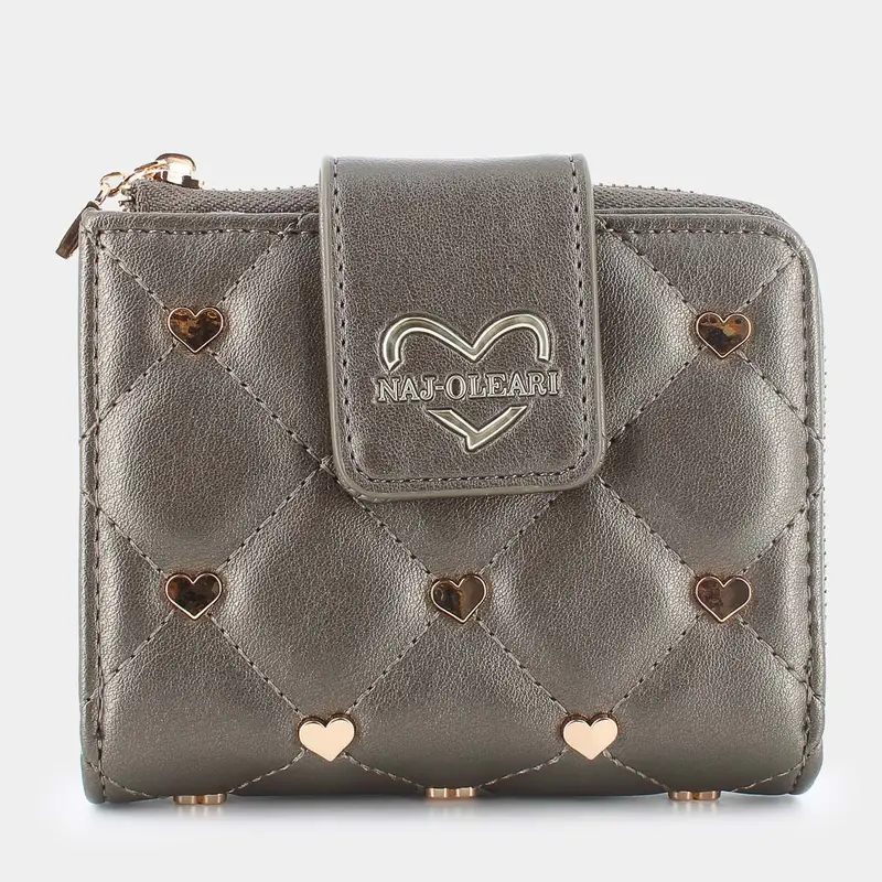 Portafoglio Naj Oleari da Donna, grigio