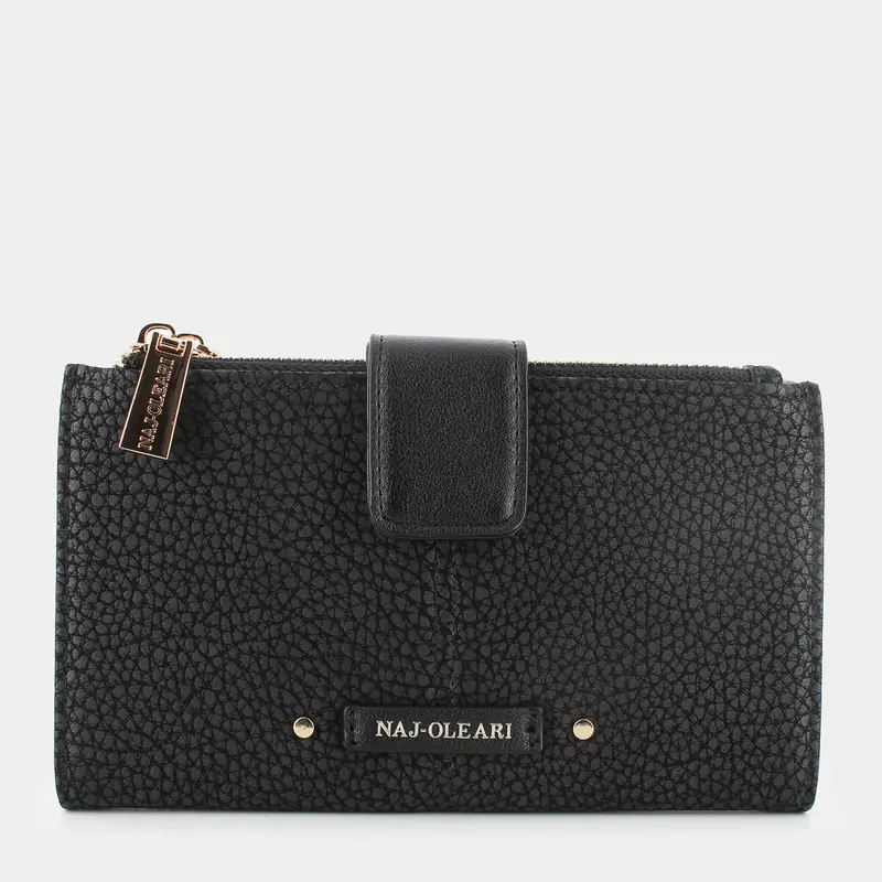Portafoglio Naj Oleari da Donna, nero