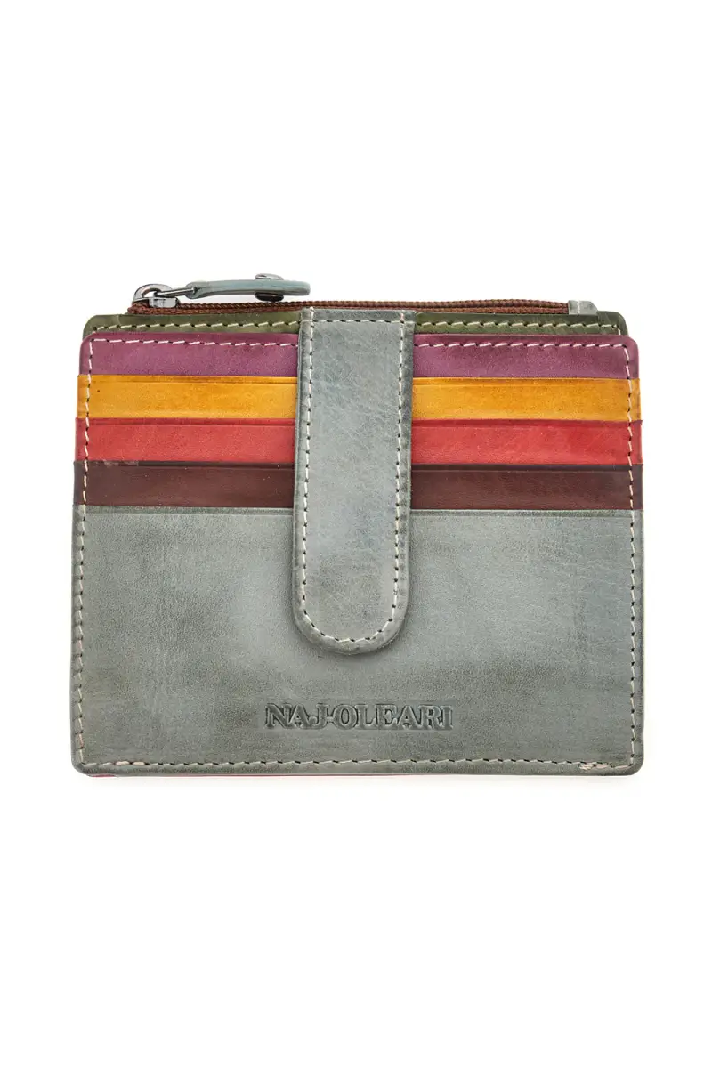 Portatessere multicolore con zip Naj-oleari 1935 [MULTI]