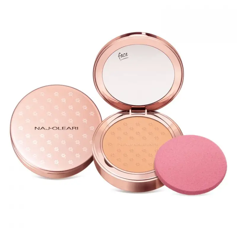 Naj oleari Silk Feel Wet & Dry Powder Foundation - Fondotinta Compatto Polvere 9.5GR / 02 pesca