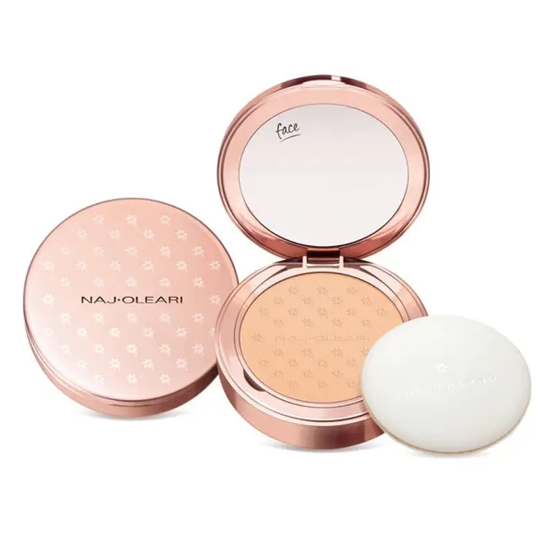 Naj oleari Skin Caress Pressed Powder - Cipria Compatta 9.5GR / 00 sand rose