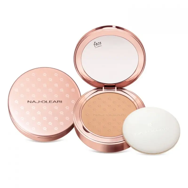 Naj oleari Skin Caress Pressed Powder - Cipria Compatta 9.5GR / 03 sienna