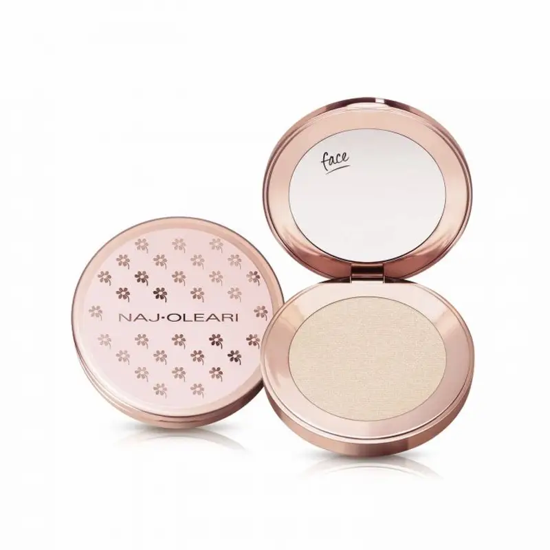 Naj oleari Velvet Moon Highlighter - Illuminante Viso e Occhi 4GR / 01 aurora