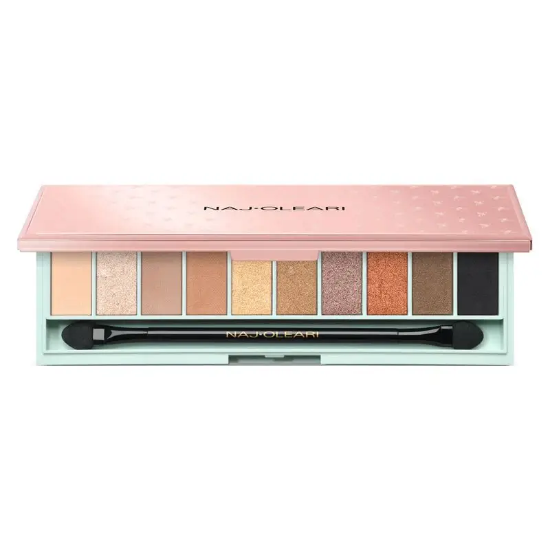 Naj·Oleari Wonder Look - Palette Con 10 Colori Di Ombretto 01 - Toni Nude