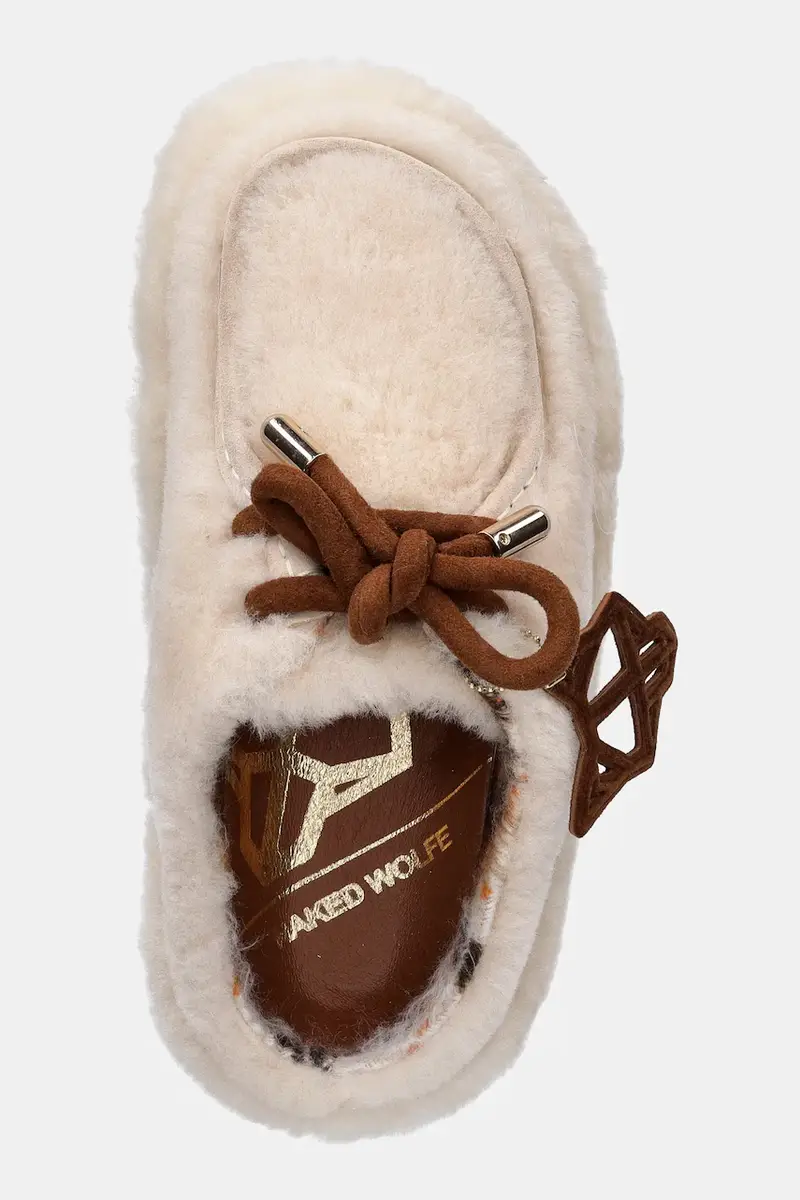 Naked Wolfe Pantofole Beige 4147908 miniatura 4