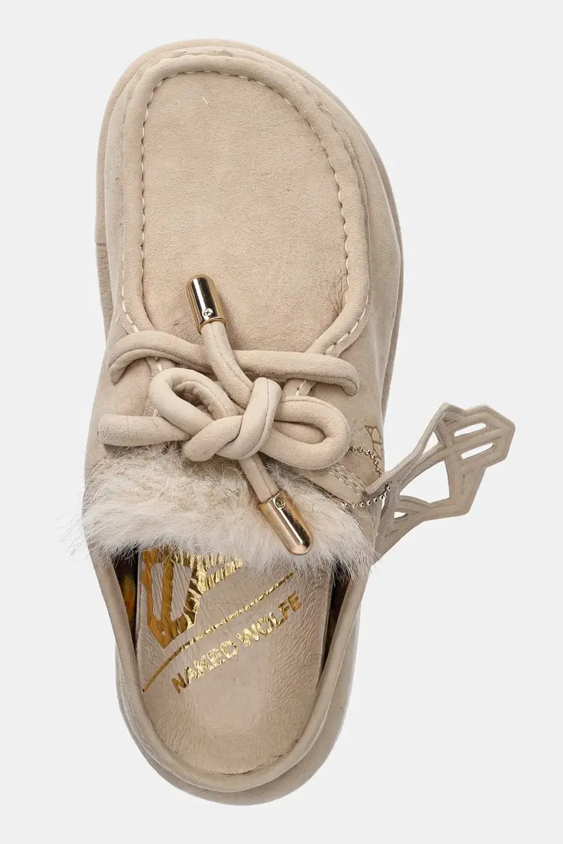 Naked Wolfe Pantofole Beige 4147905 miniatura 4