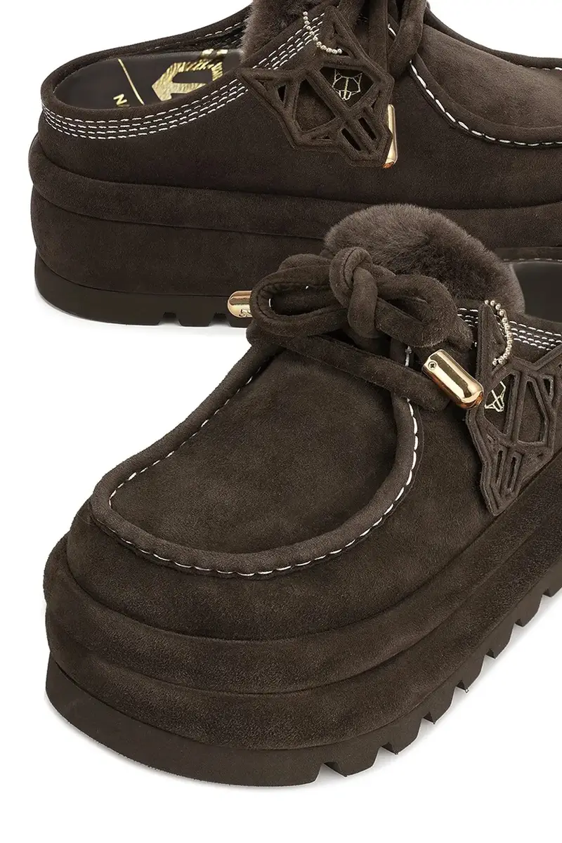 Naked Wolfe Pantofole Marrone 3395558 miniatura 4