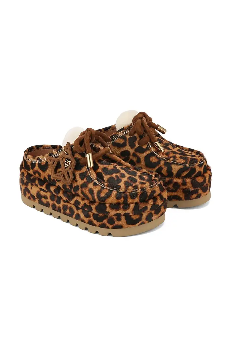 Naked Wolfe Pantofole Marrone 3395568 miniatura 2