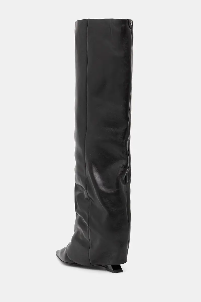 scarpe da cowboy Stated donna colore nero Stated Black Leather miniatura 3