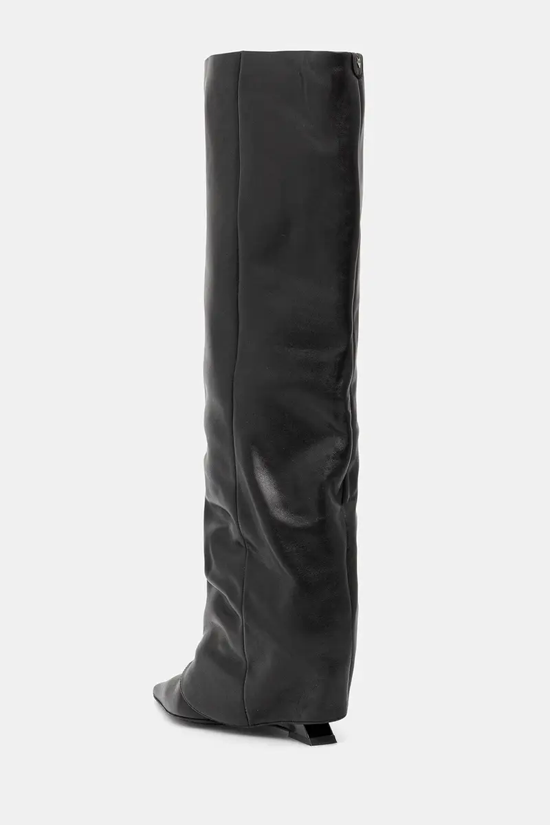 scarpe da cowboy Stated donna colore nero Stated Black Leather miniatura 3