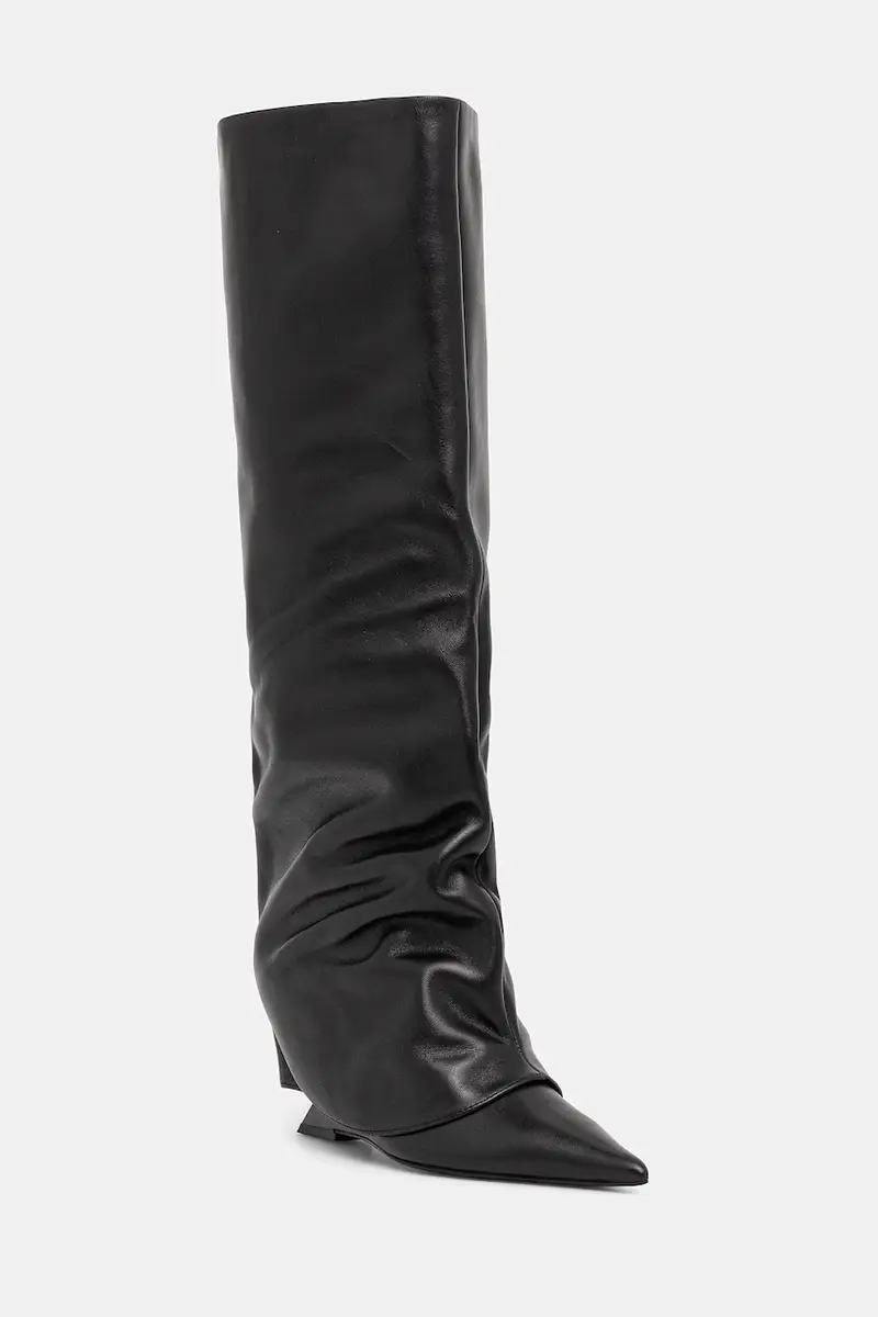 scarpe da cowboy Stated donna colore nero Stated Black Leather