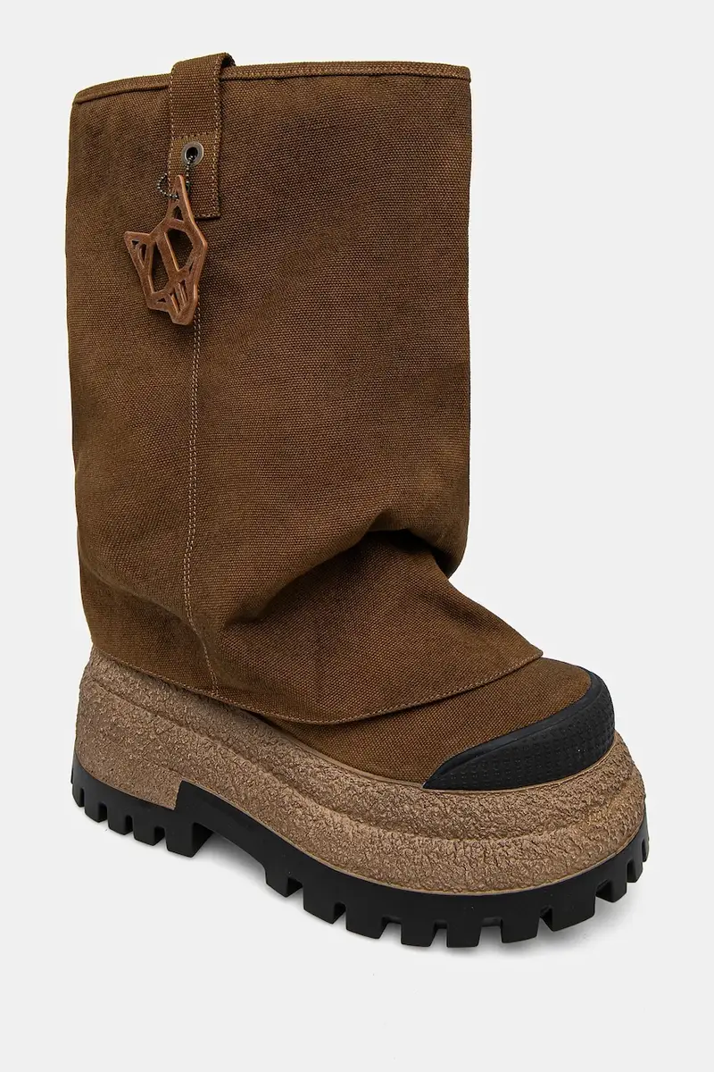 scarpe Disturb colore marrone Disturb Canvas Toffee