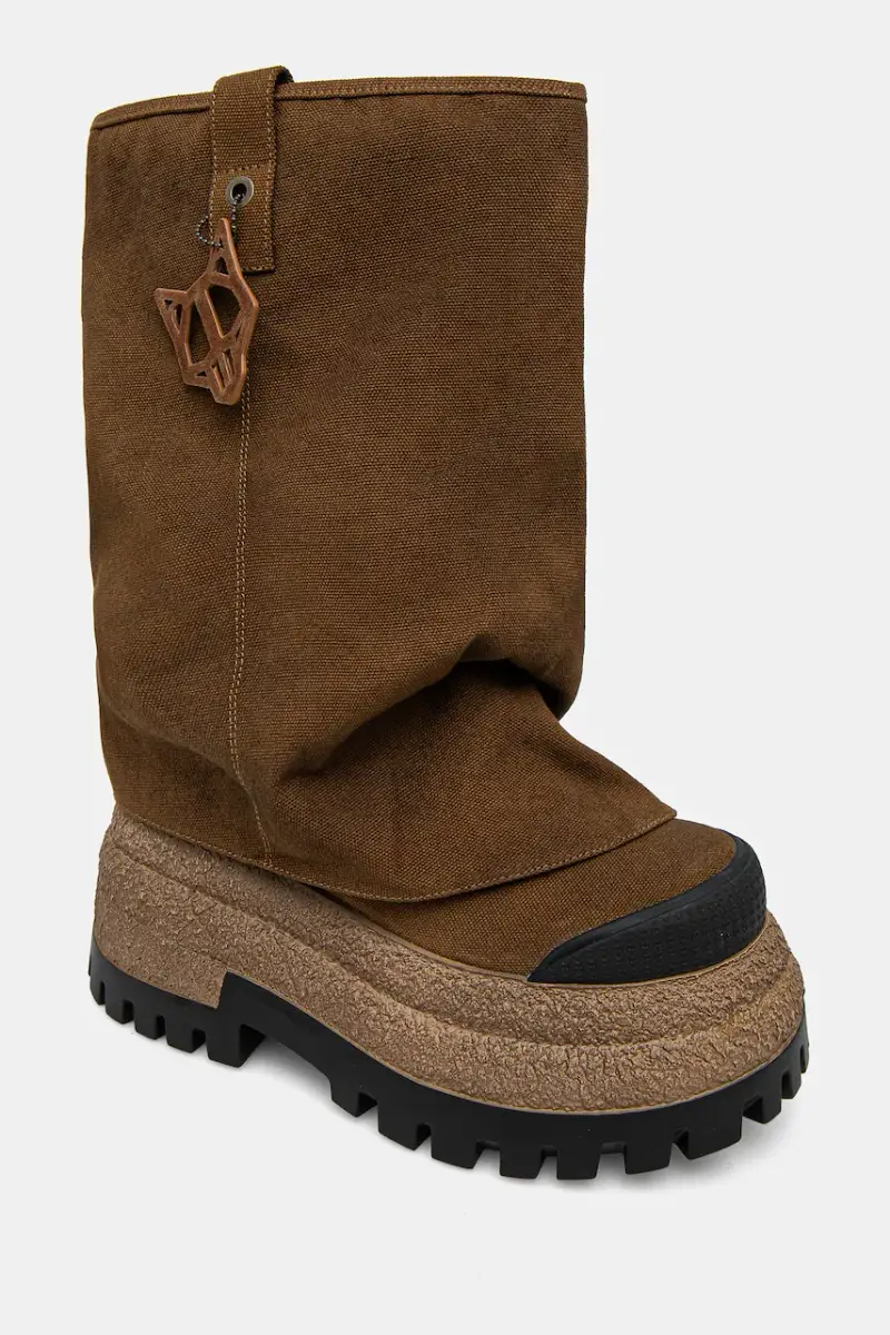 scarpe Disturb colore marrone Disturb Canvas Toffee