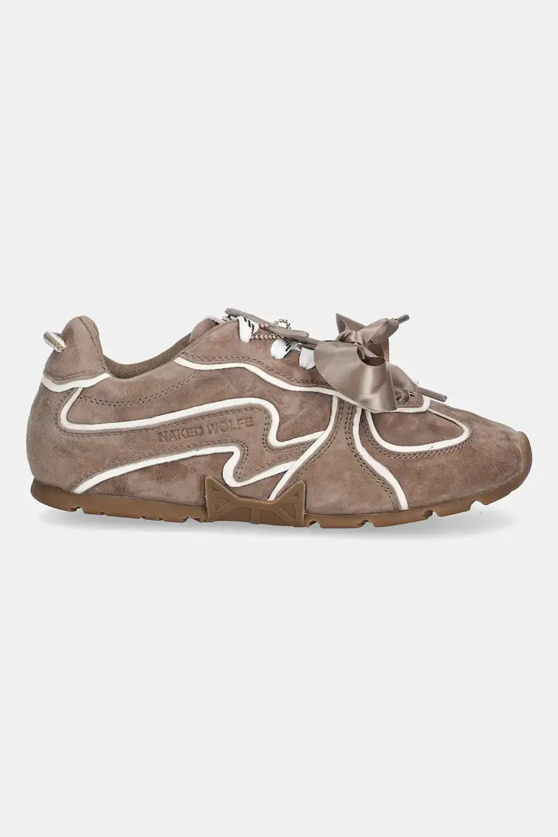sneakers in camoscio Adored donna colore beige Adored Mushroom Suede miniatura 2
