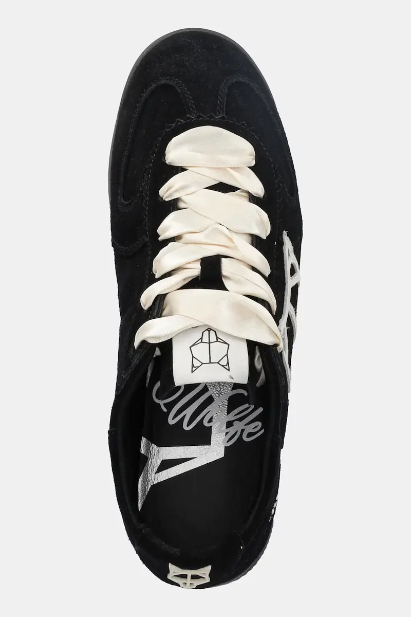 sneakers in camoscio Exposure donna colore nero Exposure Suede Black miniatura 4