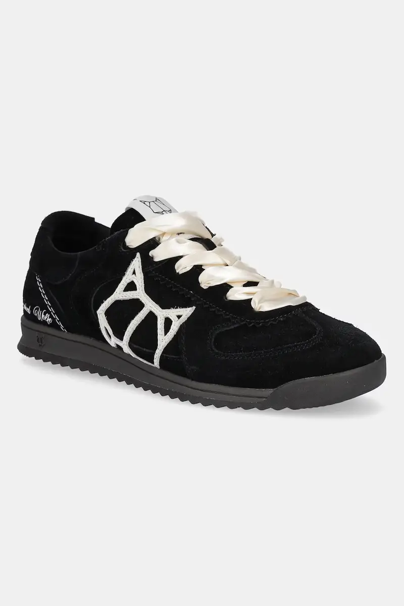 sneakers in camoscio Exposure donna colore nero Exposure Suede Black
