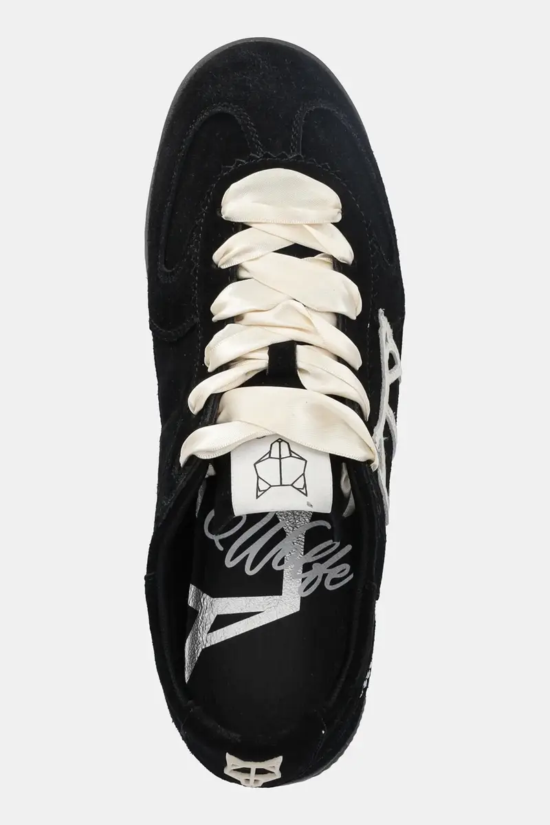 sneakers in camoscio Exposure donna colore nero Exposure Suede Black miniatura 4