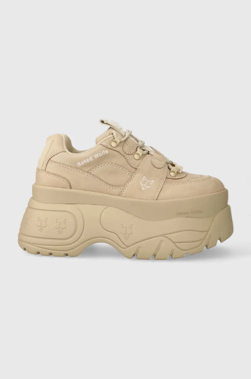 sneakers in camoscio Sinner Beige