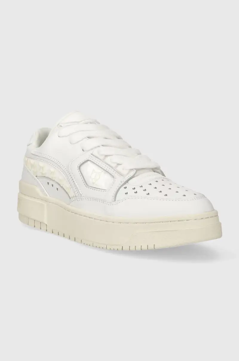 sneakers in pelle NW-00 Bianco miniatura 2