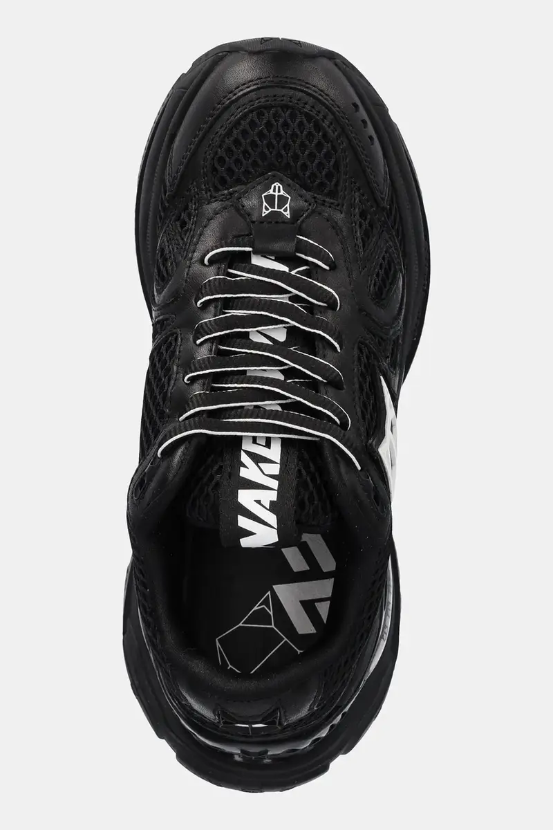 sneakers Smash donna colore nero Smash Double Black Mesh miniatura 4