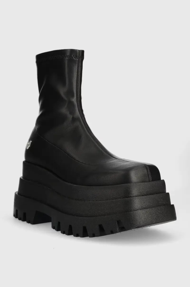 stivaletti alla caviglia Sassy Nero miniatura 2