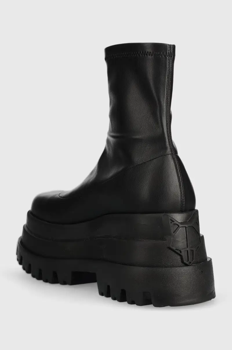 stivaletti alla caviglia Sassy Nero miniatura 3