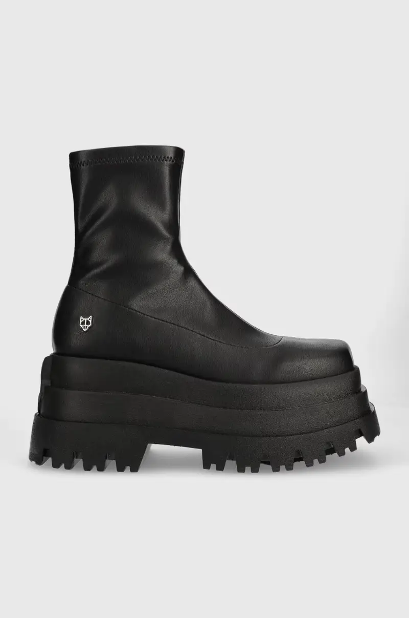 stivaletti alla caviglia Sassy Nero