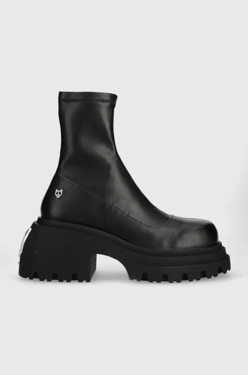 stivaletti alla caviglia Secret donna Nero