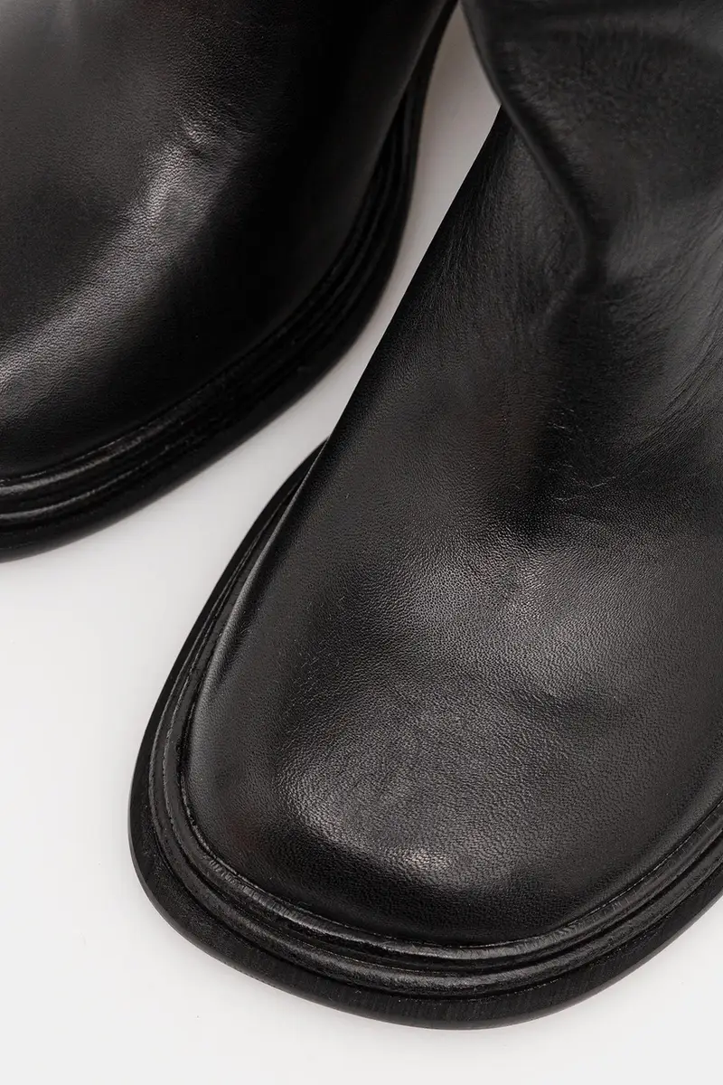 stivali in pelle Nature Nero miniatura 4