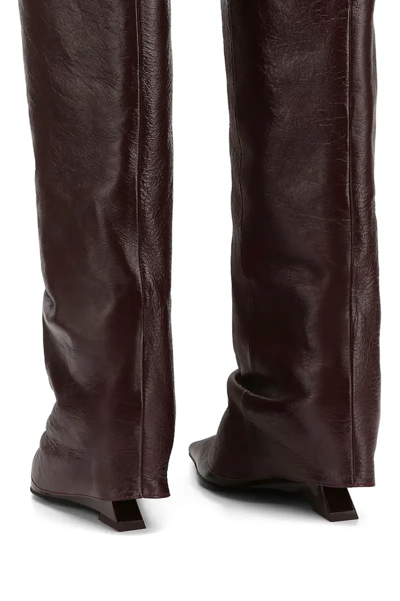 stivali in pelle Stated donna colore granata Stated.Burgundy miniatura 3