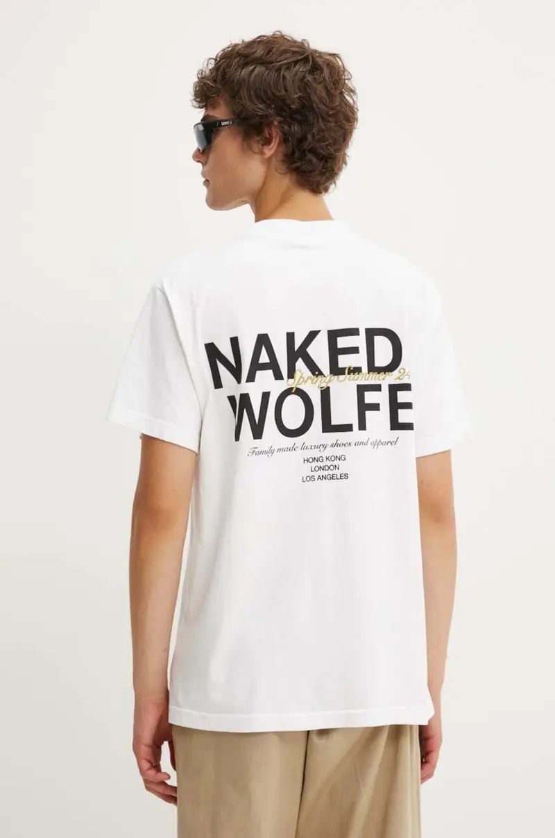 Naked Wolfe T-shirt Bianco 4157259 miniatura 4