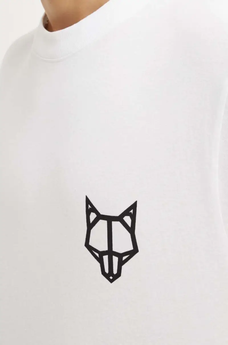 Naked Wolfe T-shirt Bianco 4157259 miniatura 5