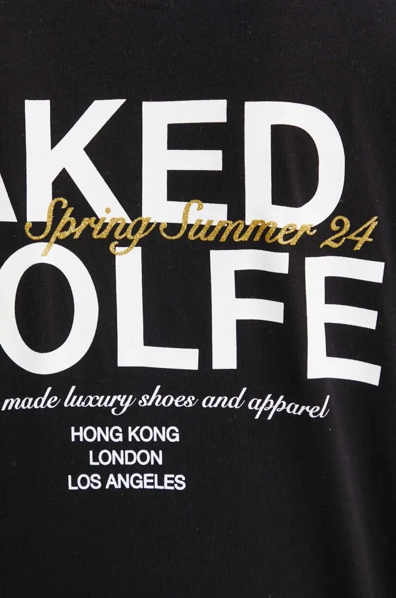 Naked Wolfe T-shirt Nero 4157628 miniatura 5
