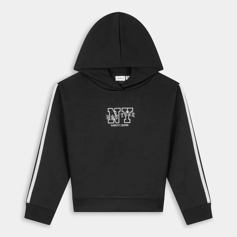 NAME IT Felpe Bambina Nero 3306401