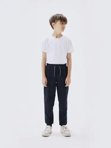 NAME IT Nkmsweat Pant Bru Noos Pantaloni Sportivi, Blu (Dark Sapphire), 98 Bambini e Ragazzi miniatura 2