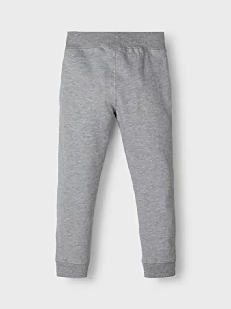 NAME IT Nkmsweat Pant Bru Noos Pantaloni Sportivi, Grigio (Grey Melange), 140 Bambini e Ragazzi miniatura 2