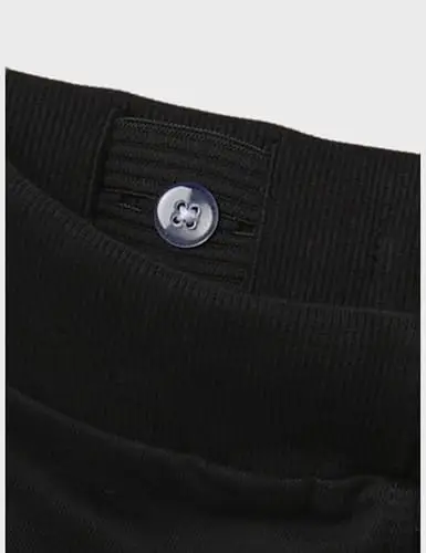 Name It Nkmvermo Long Swe Shorts Unb F Noos, Pantaloncini Bambini e ragazzi, Nero (Black), 104 miniatura 3