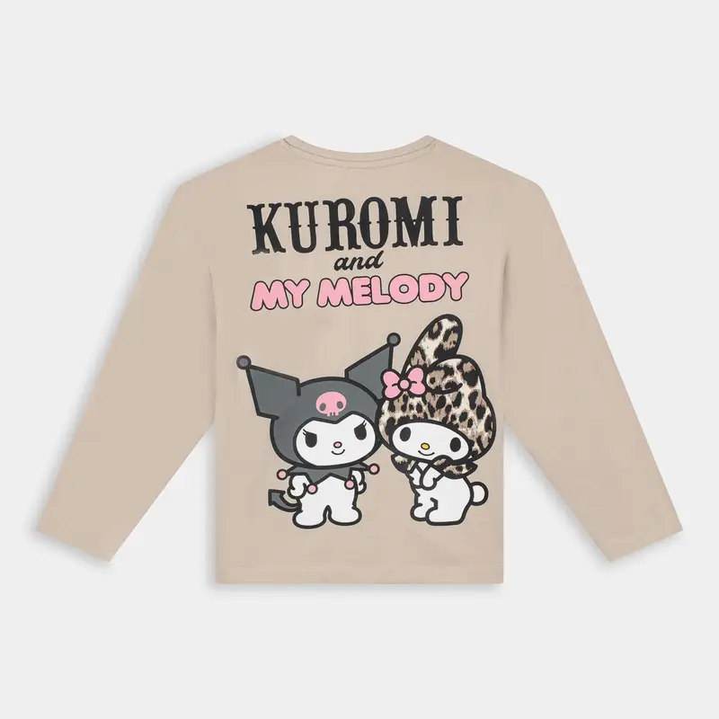 NAME IT T-shirt Bambina Beige 2683533 miniatura 2