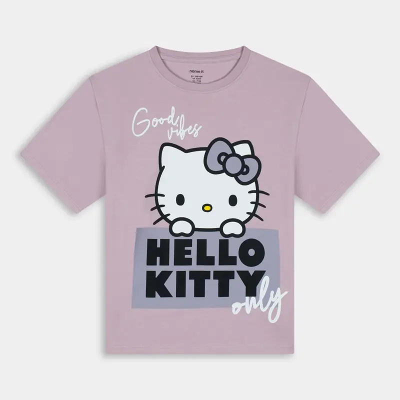 T-shirt Name It da Bambina, rosa