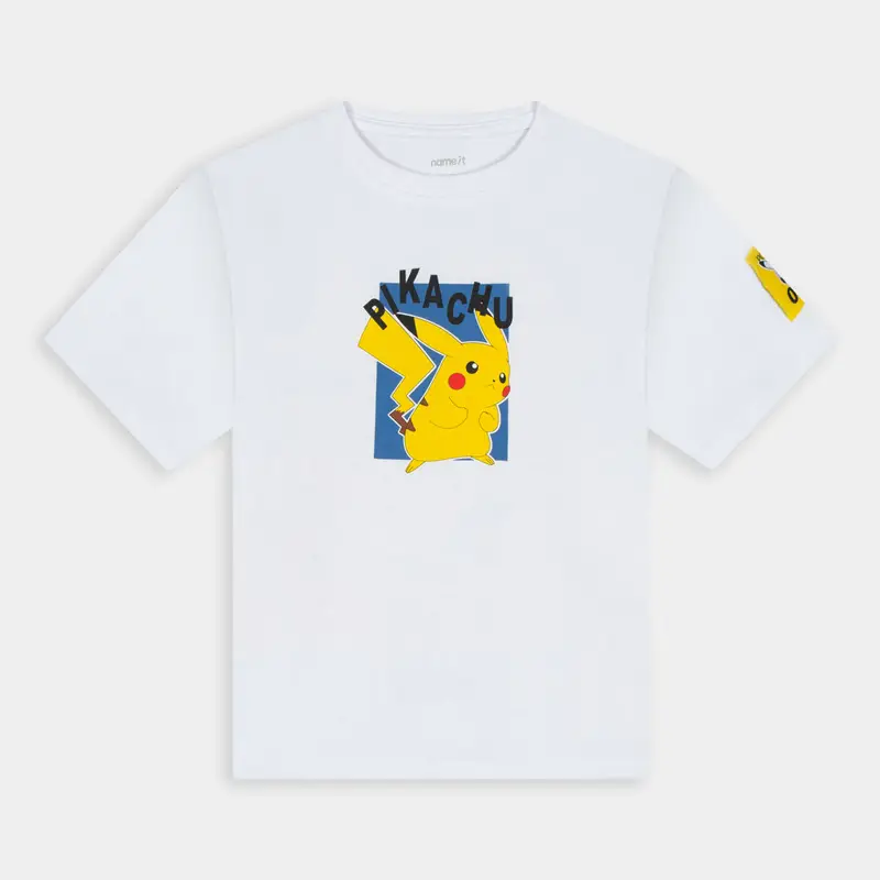 T-shirt Name It da Bambino, bianco