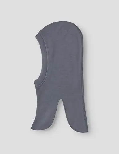 NAME IT Wool Nmnwillit-Balaclava in Lana Noos, Tono Grigio, 50-51 Unisex miniatura 3