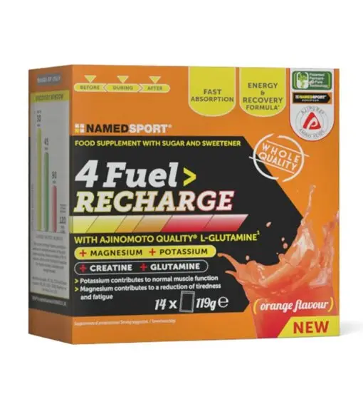 4 Fuel>Recharge - integratore alimentare Orange