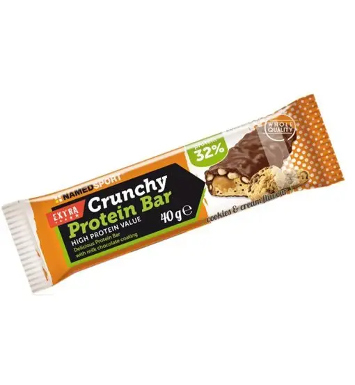 Crunchy Protein Bar - barretta energetica g Cookies and Cream