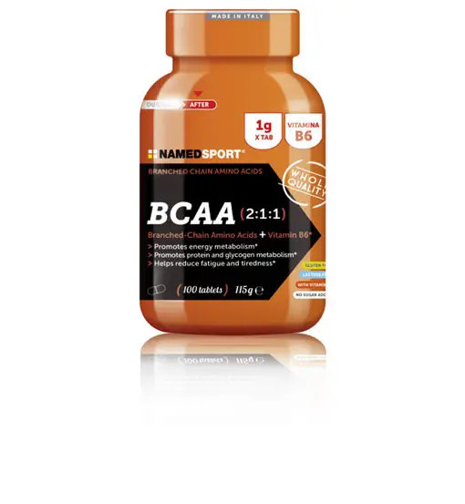 Integratore in compresse BCAA 2 1 1 Orange