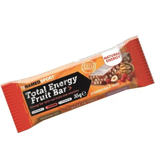 Total Energy Fruit Bar g - barretta energetica Cranberries Nuts