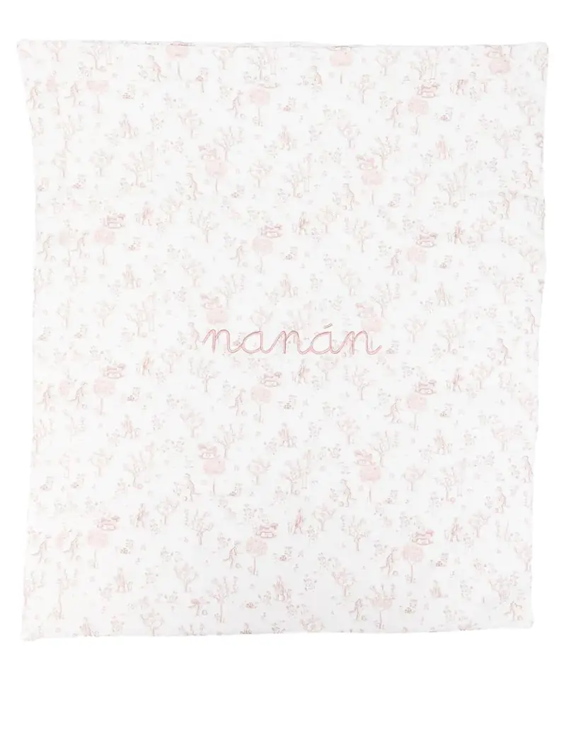 Coperta Con Stampa Color Carne E Neutri