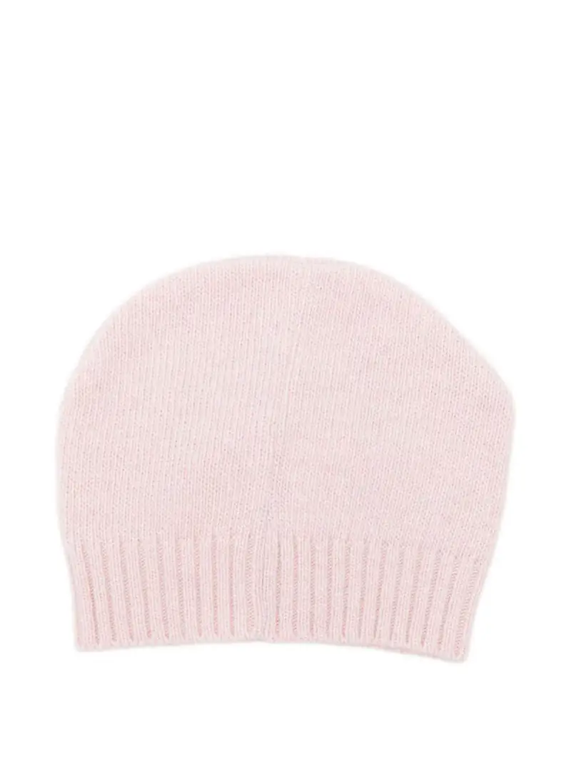 Berretto rosa con ricamo miniatura 2