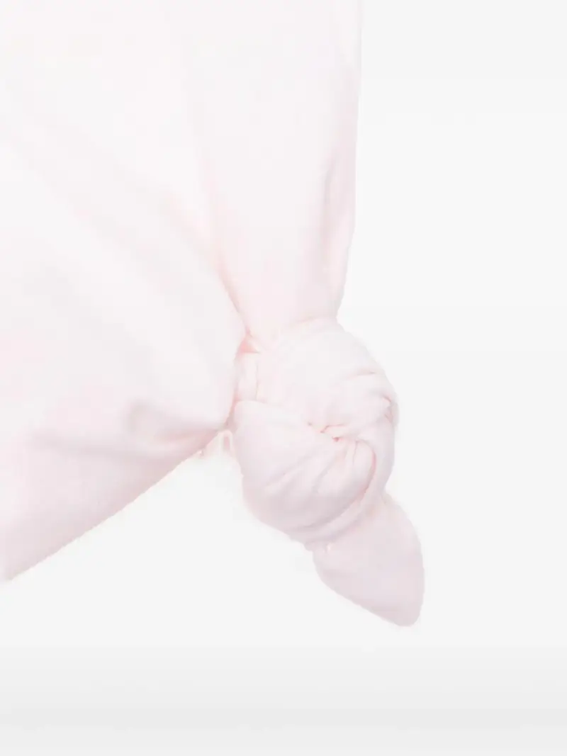 Coperta rosa con logo ricamato miniatura 2