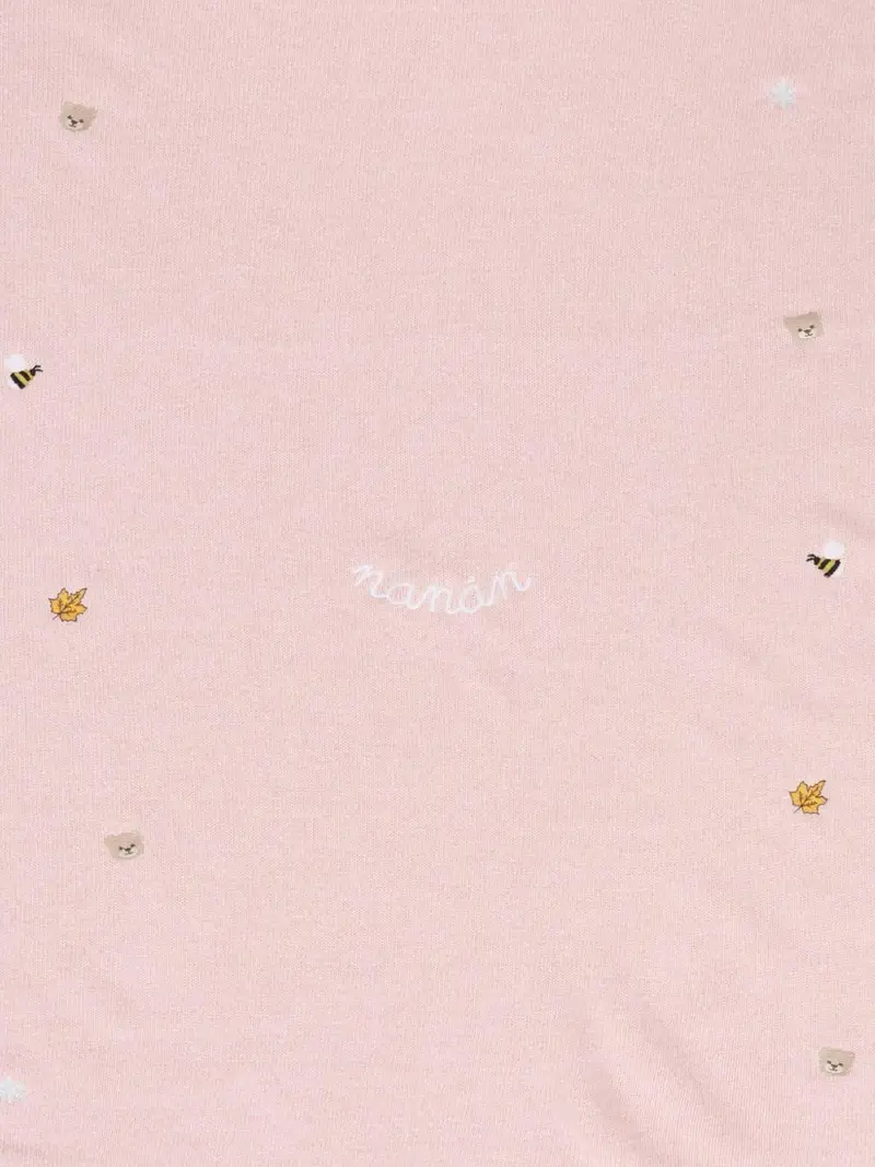 Coperta Rosa per Bambini con Ricami miniatura 2